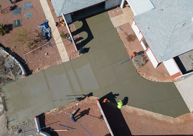 Residential Driveway Pouring